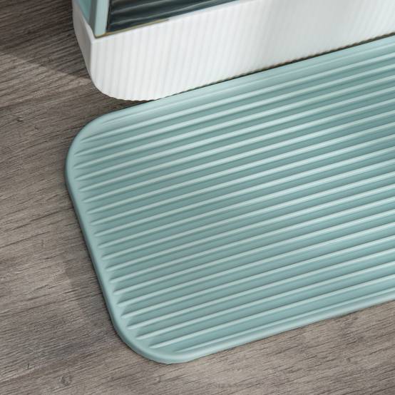 Maison Toilette Chat Fermée Filtre Pelle Tapis Vert 43x44x47cm - ComfortXL Pet Living - Image 8