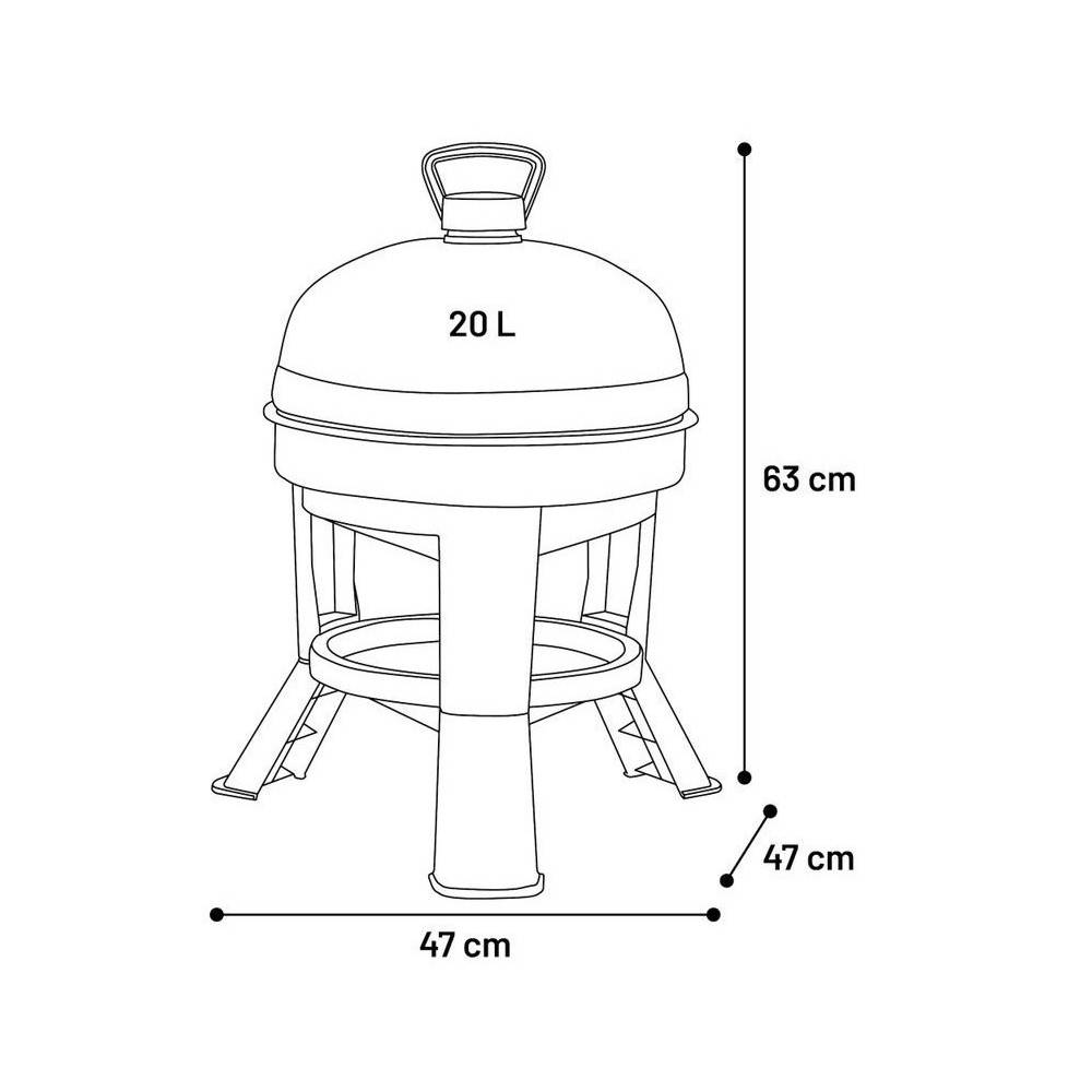 animallparadise - Abreuvoir d'eau en plastique 20 Litres, pour poules - Image 9