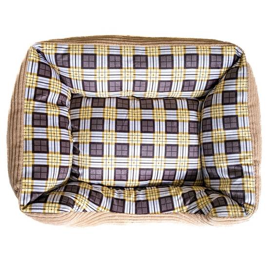 Panier pour Chien et Chat BEIGE Coussin Anti Stress Chiot Lit Confortable Lavable KZ GARDEN - Imagen 7