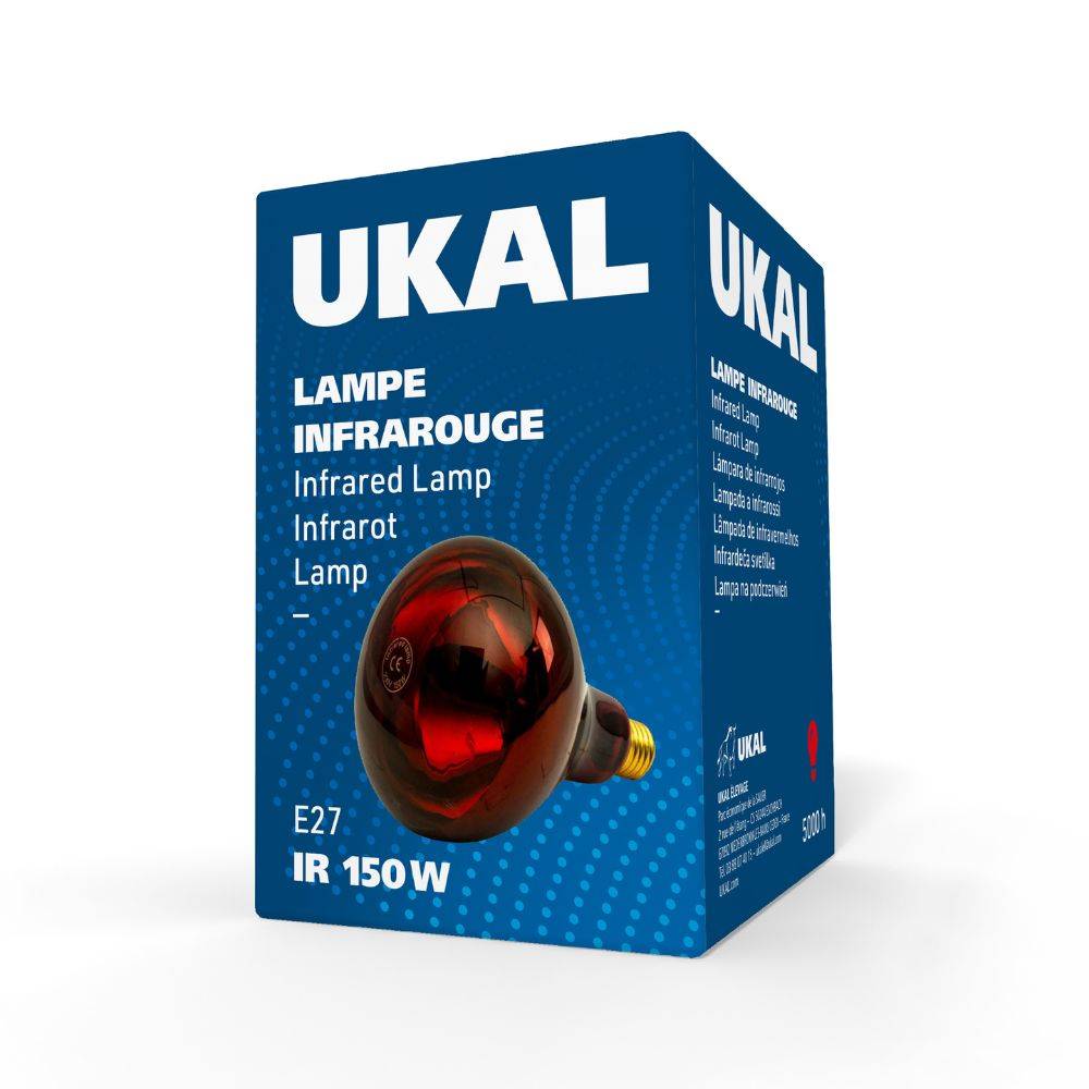 Ukal - Ampoule infrarouge 150 W rouge UKAL - Image 5