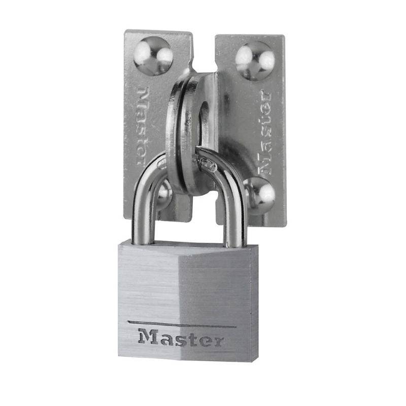 Pack oeillets droits et cadenas à clé MASTER LOCK Master lock - Imagen 1