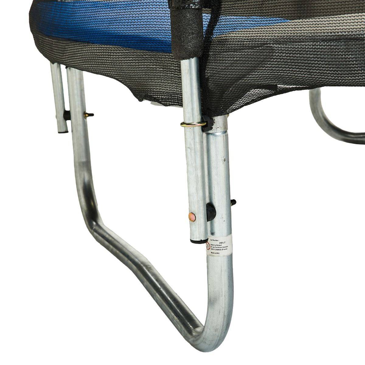 Kangui - Trampoline rond Ø 300cm avec filet, échelle, bâche et kit ancrage - RALLI 300 Kangui - Image 9