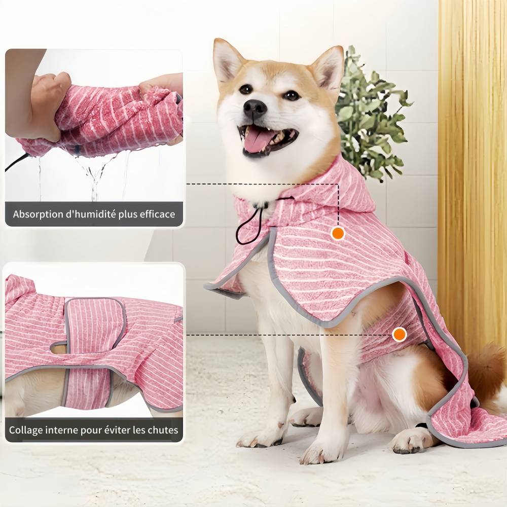 IntiMeg - Robe de bain pour grand chien M IntiMeg - Image 2