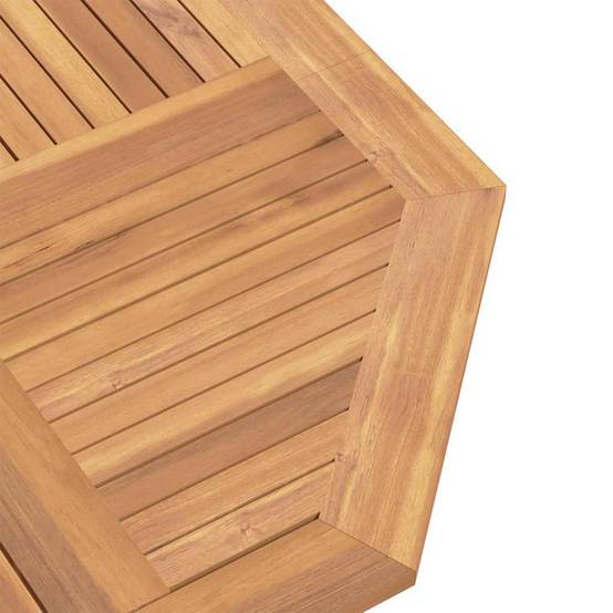 Vidaxl - Ensemble bistro de jardin 3 pcs Marron Teck massif vidaXL 3437367 - Image 9