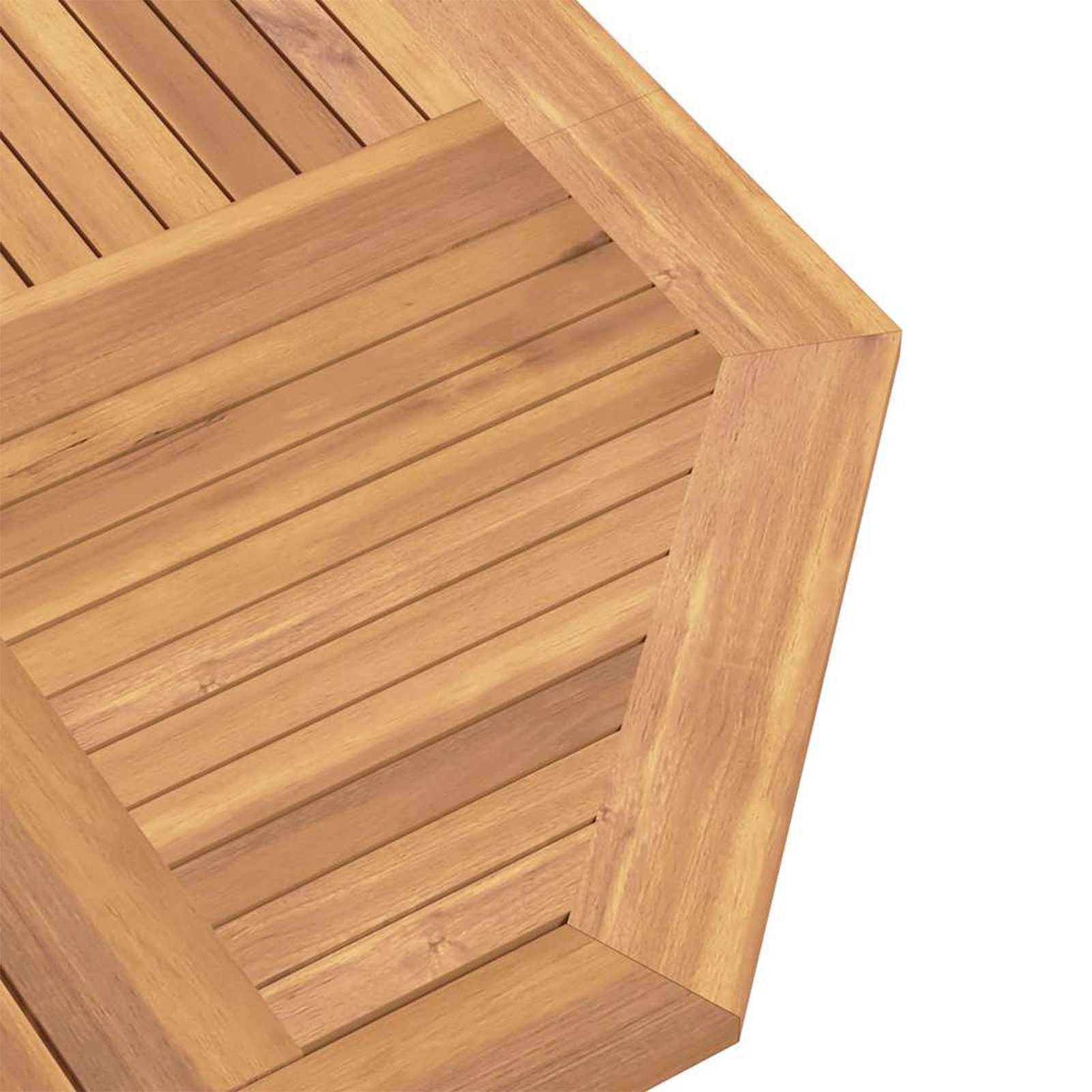 Vidaxl - Ensemble bistro de jardin 3 pcs Marron Teck massif vidaXL 3437367 - Image 9