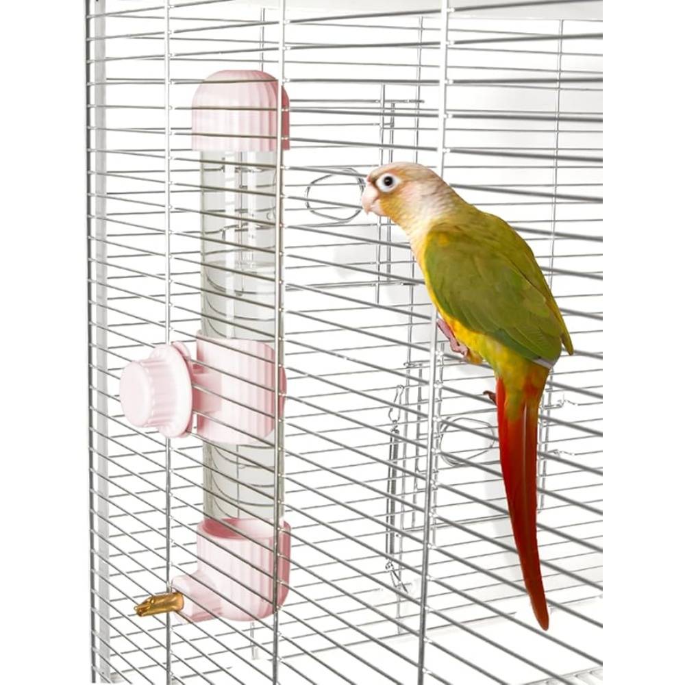 DtopbuyAge - Distributeur D'eau Automatique Rose 280 Ml Pour Oiseaux DtopbuyAge - Image 1