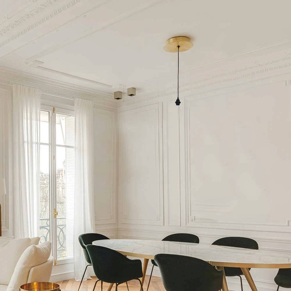 Lumisky - Suspension intérieur BATTISTA GOLD Doré Metal L150CM - Imagen 2