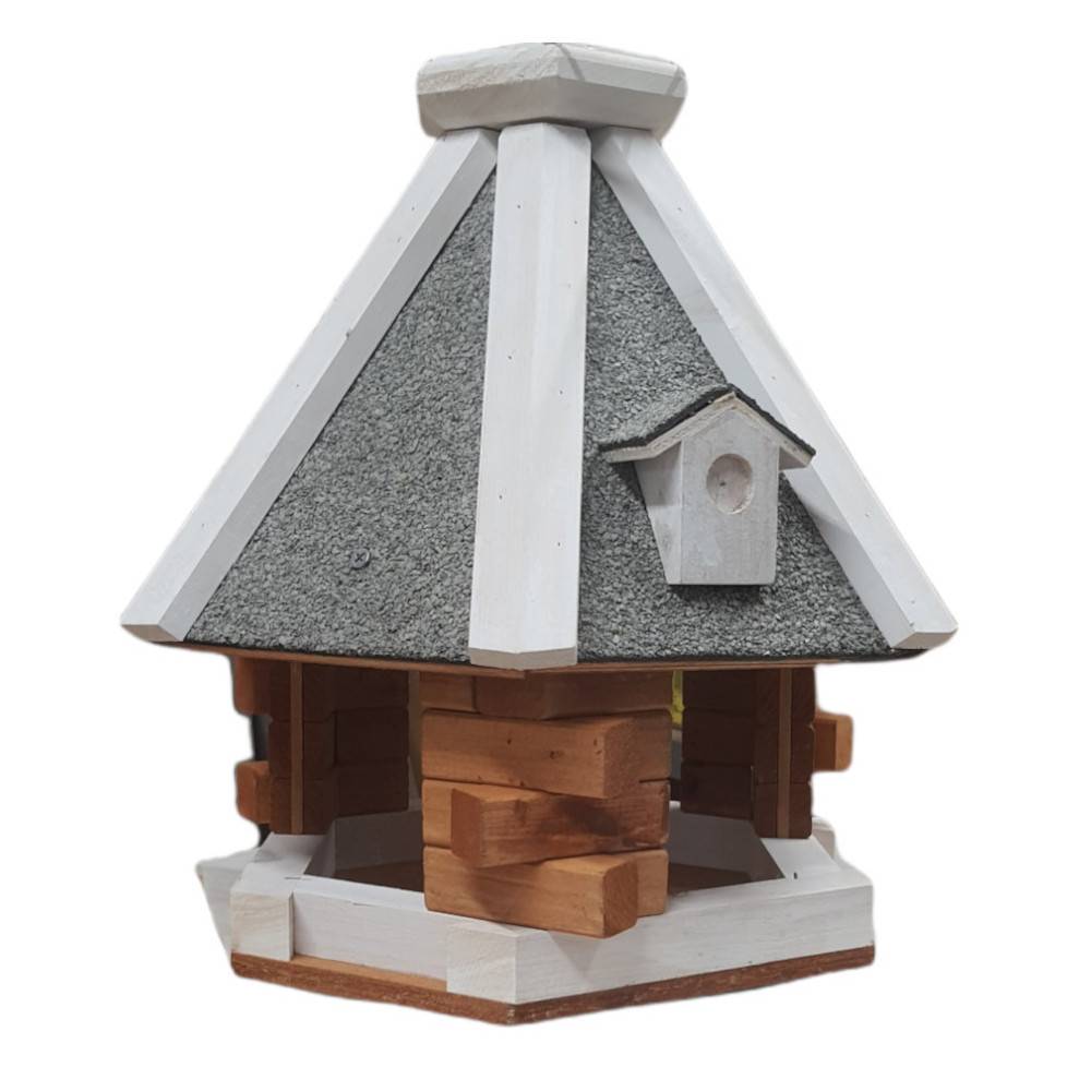 Mangeoire chalet à suspendre ø 36 cm pour oiseaux - Imagen 3