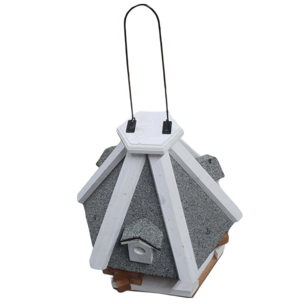 Mangeoire chalet à suspendre ø 36 cm pour oiseaux - Image 6