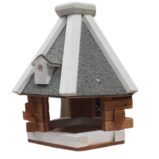Mangeoire chalet à suspendre ø 36 cm pour oiseaux - Image 4
