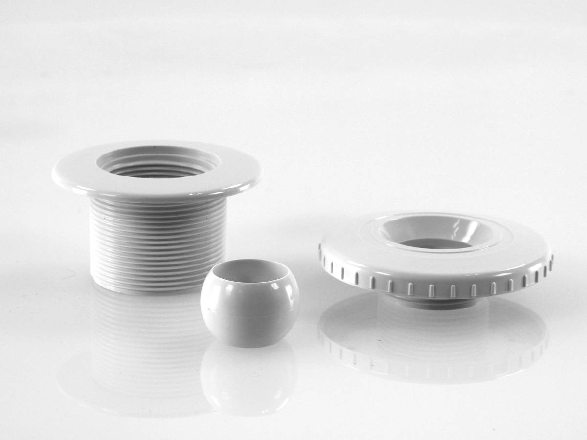 Hayward - Buse de refoulement orientable pour piscine béton - Blanc - 3312 - Hayward - Imagen 3
