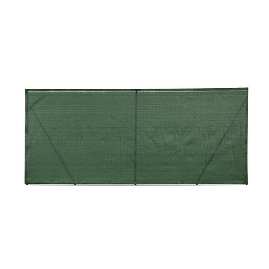 Brise vue toile en rouleau haute densité Occultation très élevée (350gr/m²) H 1m73 longueur 5M - Vert - Easy Clôture - Image 7