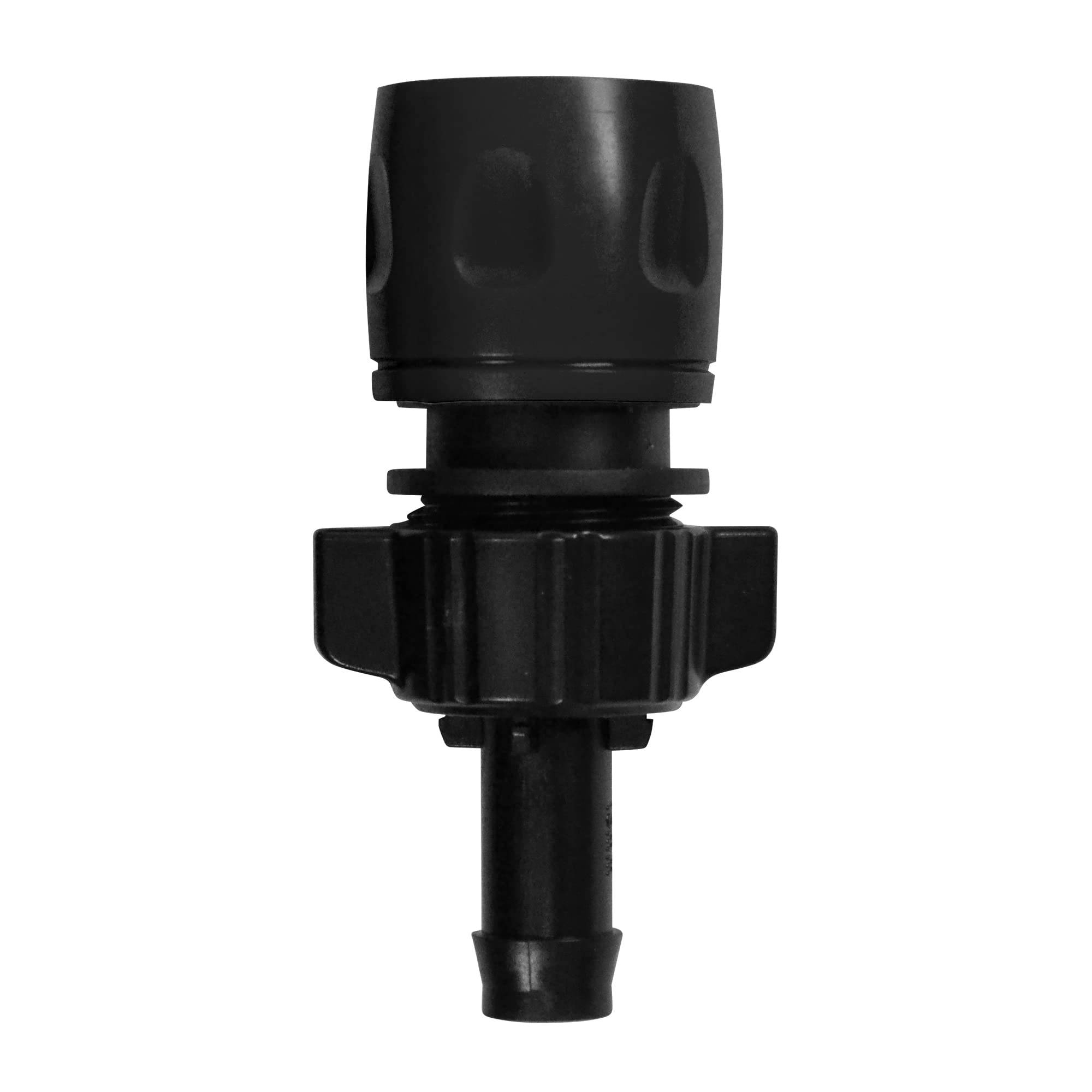 Jardibric - Raccord Rapide Jardibric Ø16 M 20x27 + Raccord F 20x27