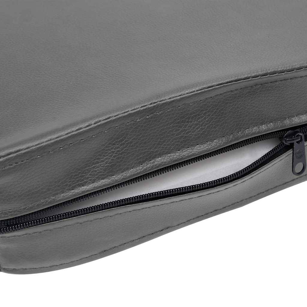 Canapé chien similicuir robuste et lavable pour intérieur Gris 80x50x40 cm – ComfortXL Pet Living - Image 9