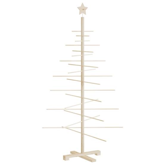 ComfortXL - Sapin de Noël en bois de pin décoratif à personnaliser pour fêtes intérieur 150 cm – ComfortXL Outdoor Living - Image 5