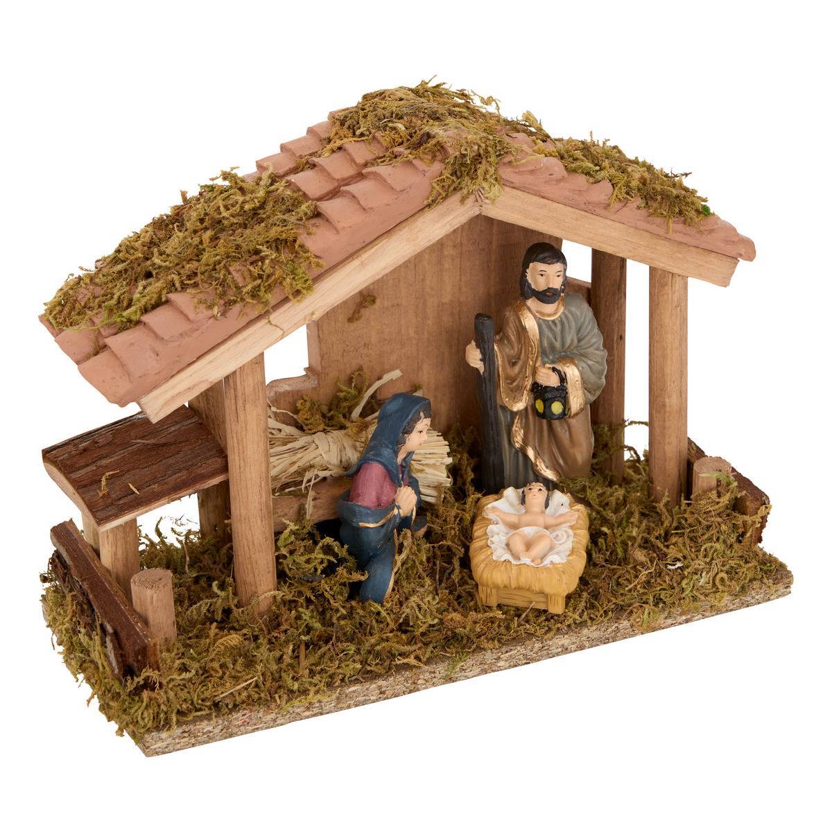 Feeric Christmas - Crèche de Noël Novea 3 santons 20 x 15 cm - Feeric Lights & Christmas - Image 2