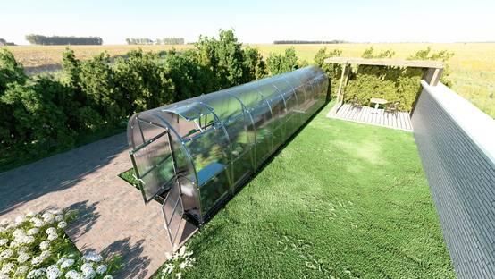 KLASIKA GREENHOUSES - Serre KLASIKA SLIM 2 x 10 m (20 m²) , 6 mm avec revêtement en polycarbonate - Image 2