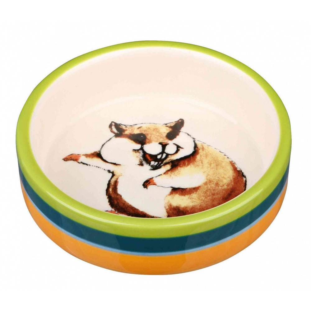 Trixie - Gamelle en céramique 80 ml ø 8 cm pour rongeur