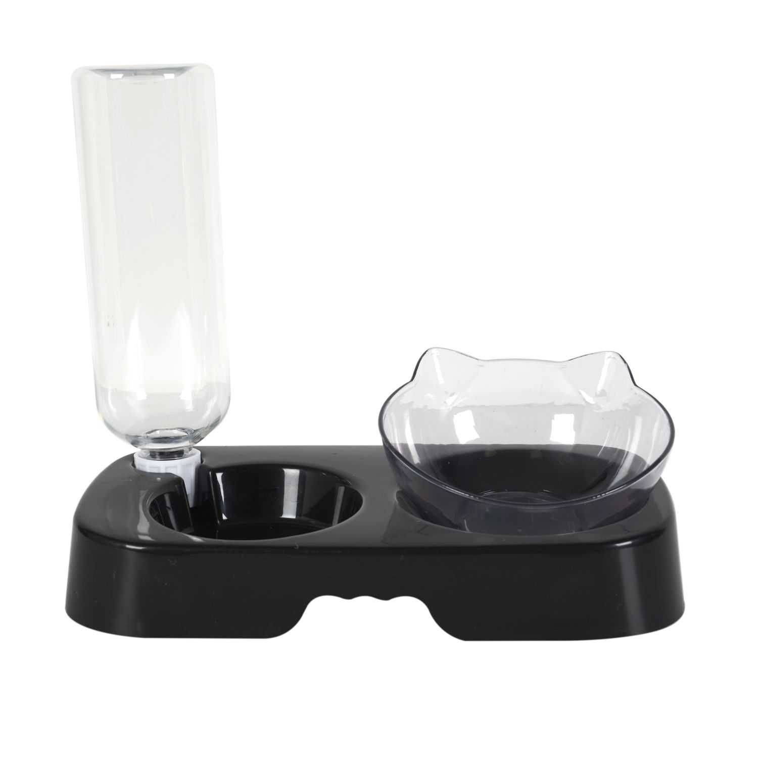 The Concept Factory - Gamelle et distributeur d'eau pour chat et chien - Noir - The concept factory - Image 1