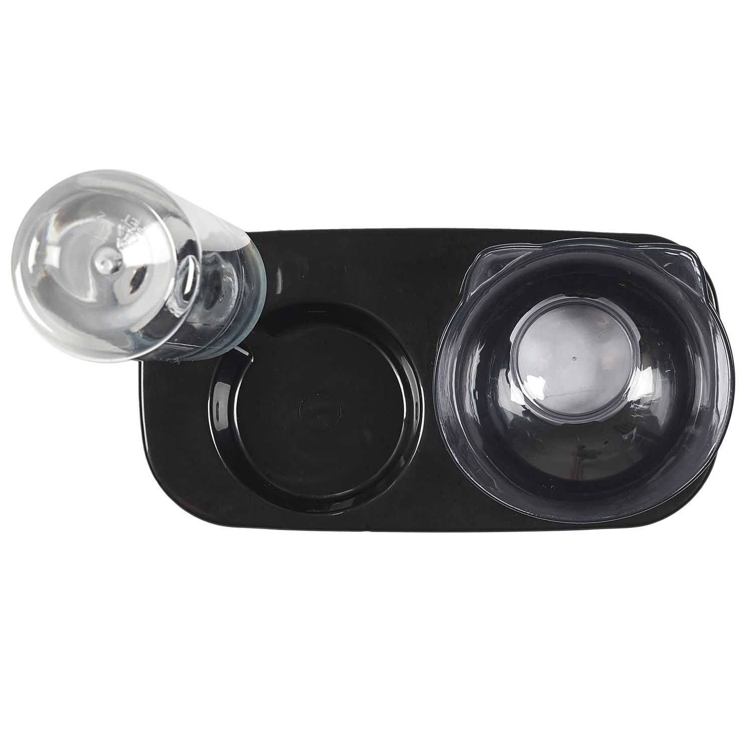 The Concept Factory - Gamelle et distributeur d'eau pour chat et chien - Noir - The concept factory - Image 3