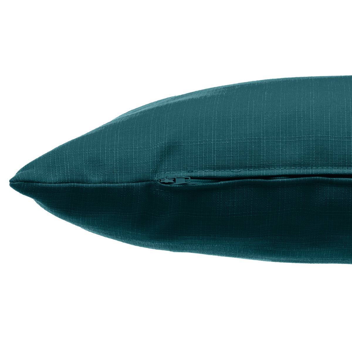 Hesperide - Coussin déco d'extérieur "Korai" bleu canard 30x50cm en polyester Hespéride - Imagen 2