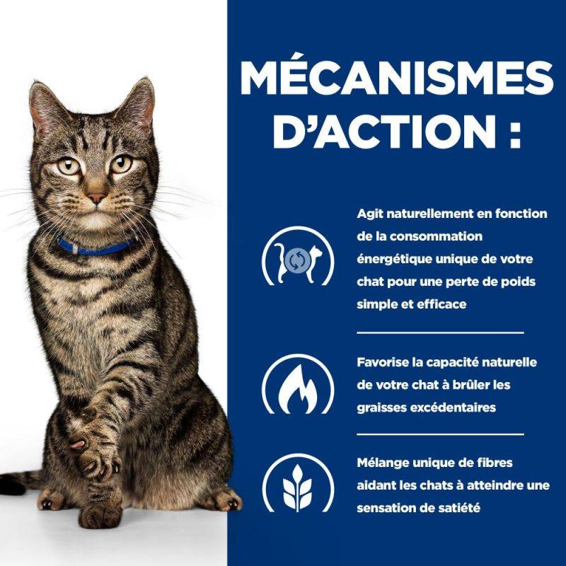 CROQUETTES CHAT ADULT PRESCRIPTION DIETS METABOLIC - HILL'S 3 kg - Image 4