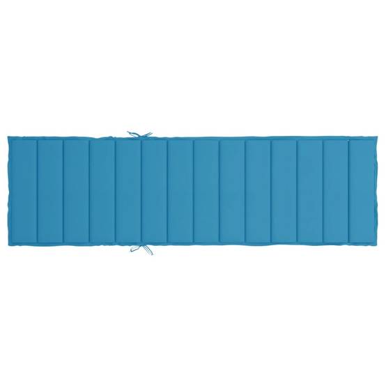 PANGIVO - Coussin de chaise longue tissu oxford bleu 200 x 70 x 3 cm - PANGIVO - Image 5