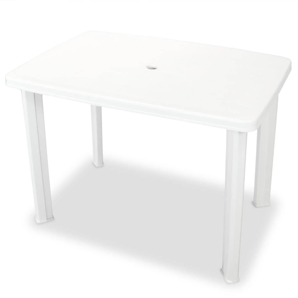 Vidaxl - Ensemble de bistro 3 pcs Plastique Blanc vidaXL 275073 - Imagen 2