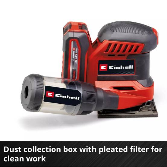 Einhell - Ponceuse orbitale sans fil TE-OS 18/113 3X Li-Solo Einhell - Image 4