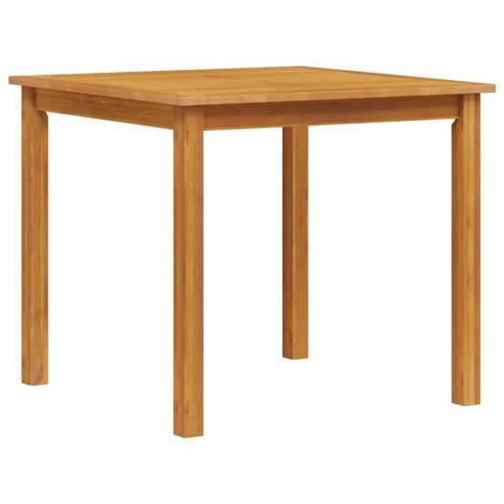 Salon de Jardin 4 Places Acacia et Acier Table et Chaises pour Terrasse Extérieur Marron – ComfortXL Outdoor Living - Image 5