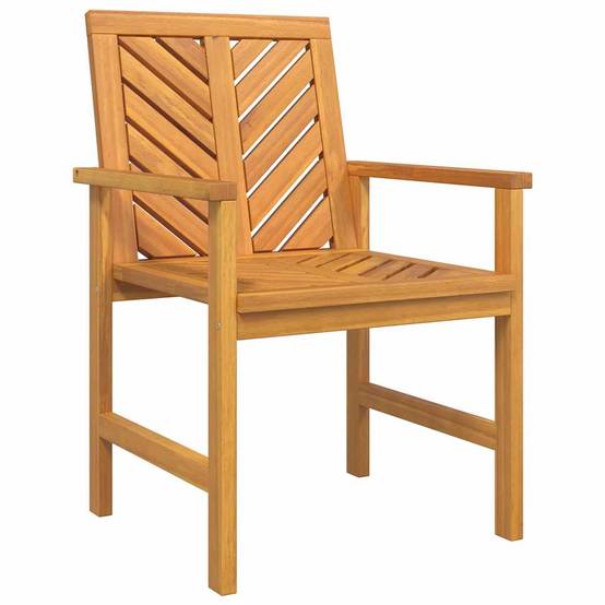 Ensemble de salle à manger jardin bois d'acacia huilé marron 150 x 90 x 74 cm (7 pièces) - PANGIVO - Image 5