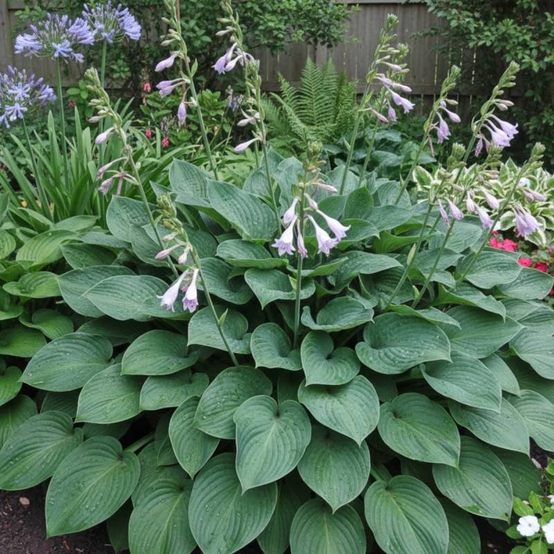 Hosta Krossa Regal à fleurs Bleue/Violette - feuillage Caduc - Godet - 5/20 cm - Imagen 1