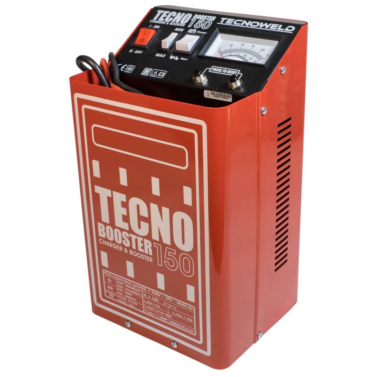 Chargeur démarreur 1900W Batterie 25/ 250A -10/270Ah Portable TECNOBOOSTER TECNOWELD - Imagen 7
