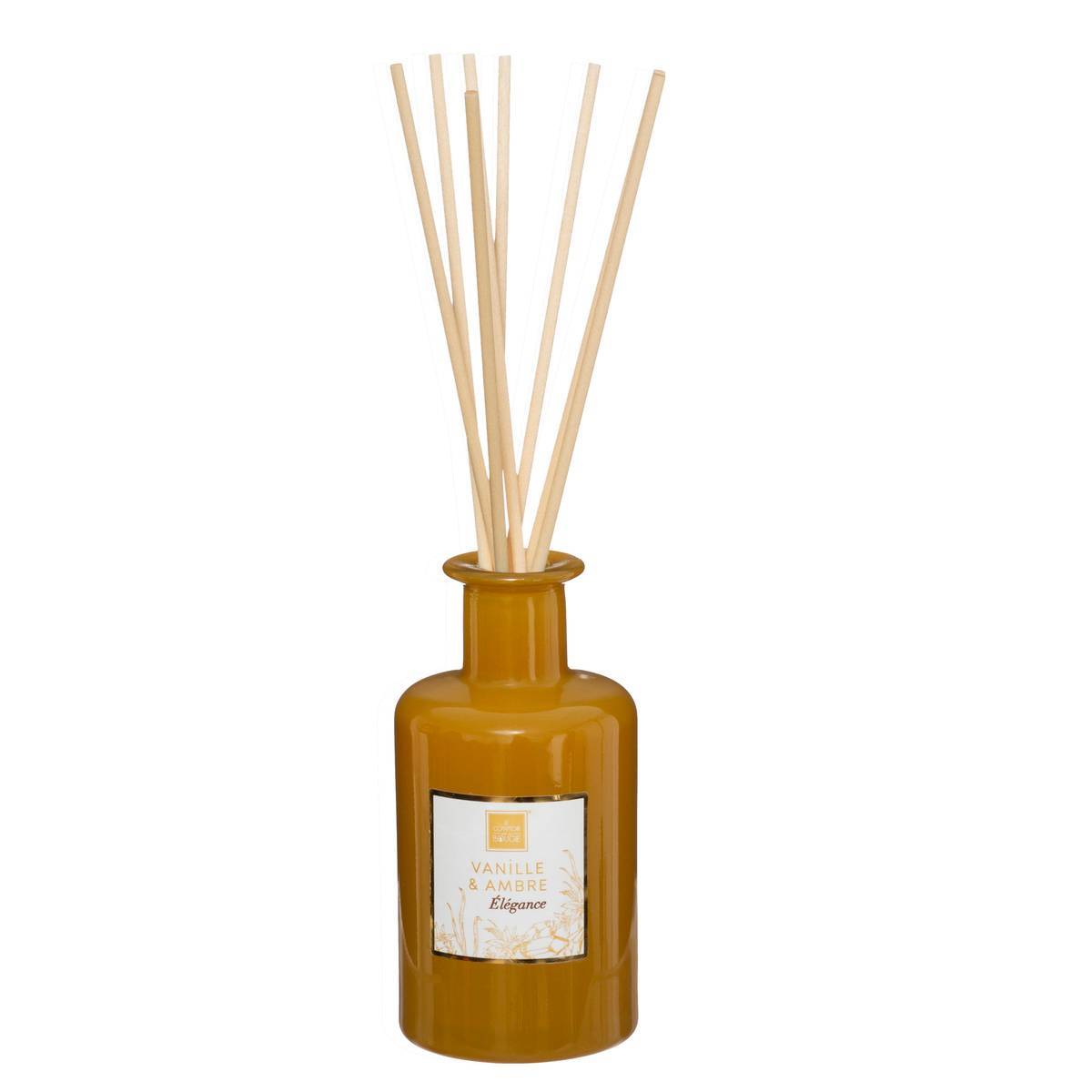 Atmosphera - Diffuseur de parfum Maël 200ml verre vanille et ambre - Atmosphera Créateur d'intérieur - Imagen 1
