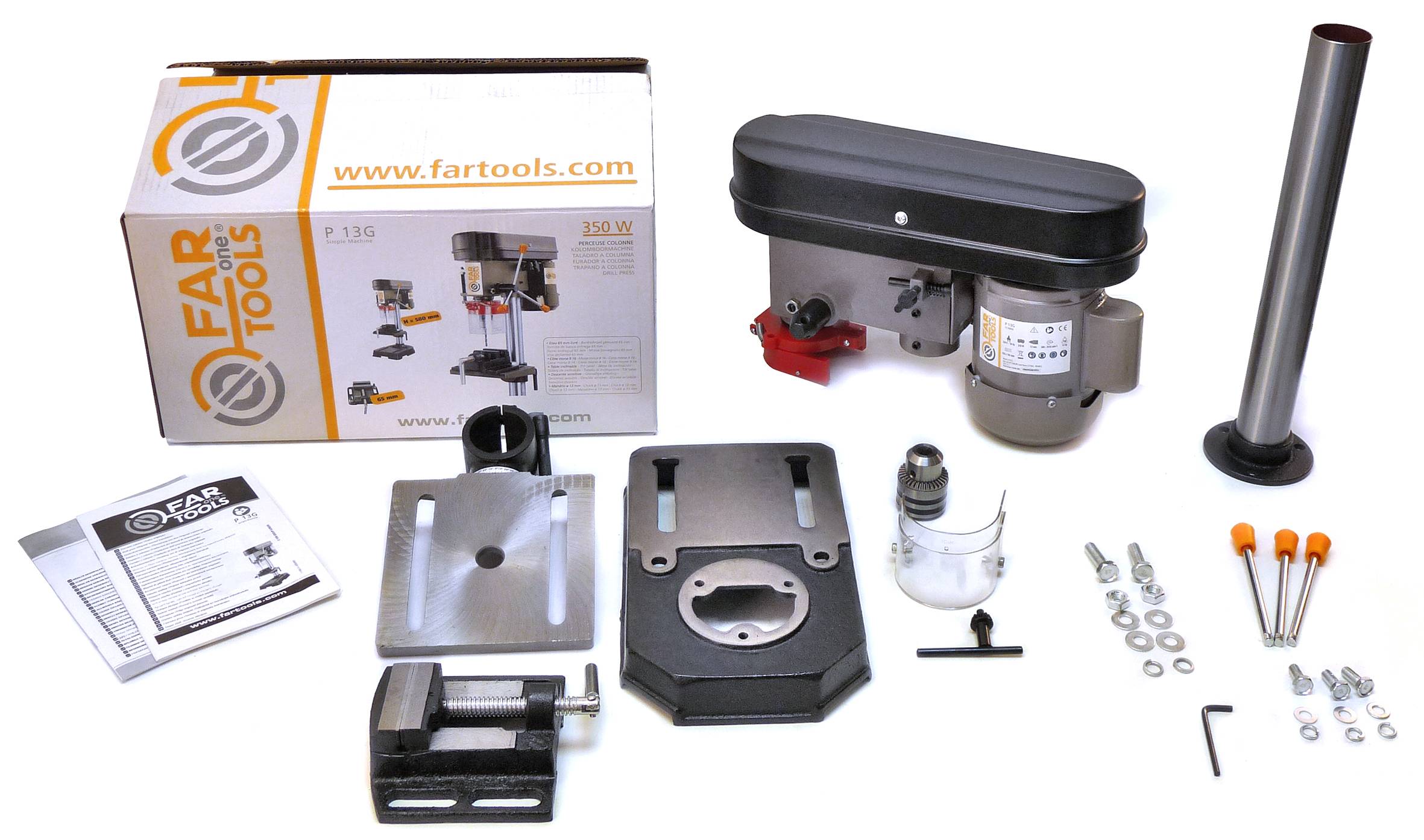 Perceuse d'établi 350W 13mm hauteur 58cm FARTOOLS - Image 3
