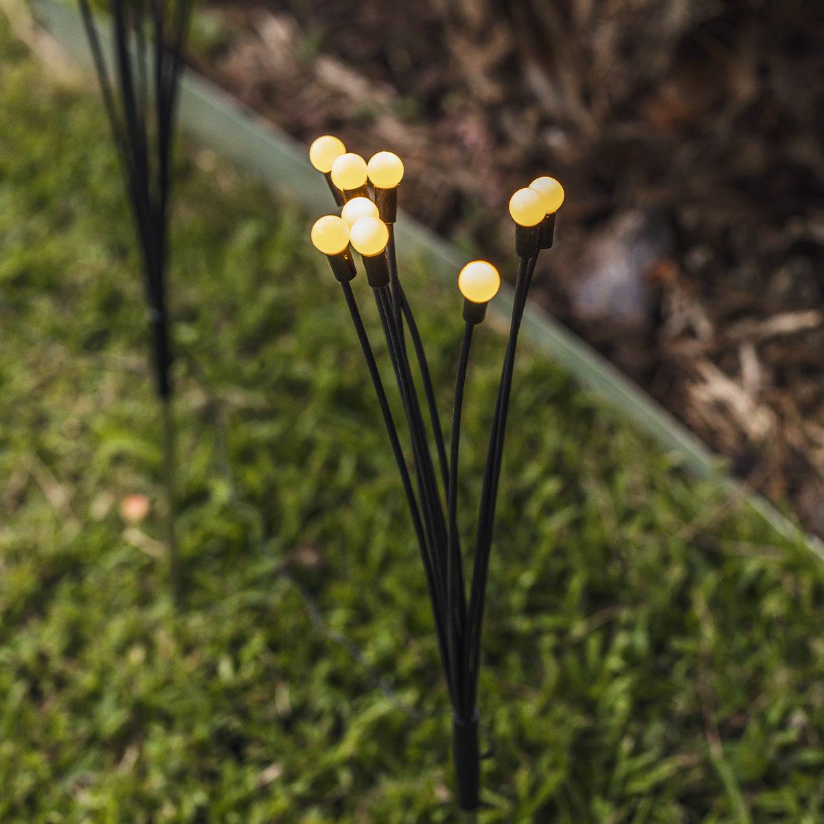 Lumisky - 4 Torches solaires 10 boules LYRA H73cm - Imagen 3