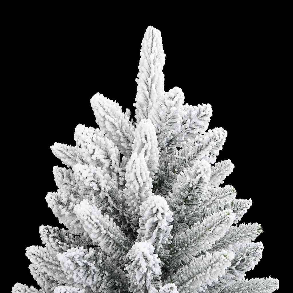 Sapin de Noël | Arbre de Noël artificiel avec 150 LED avec support Blanc 120 cm Maison Chic - Image 8