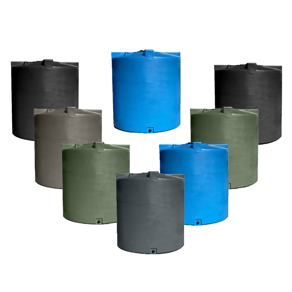 Plast'Up Rotomoulage - Cuve de stockage d'eau  aérienne 5000l-lot de 8