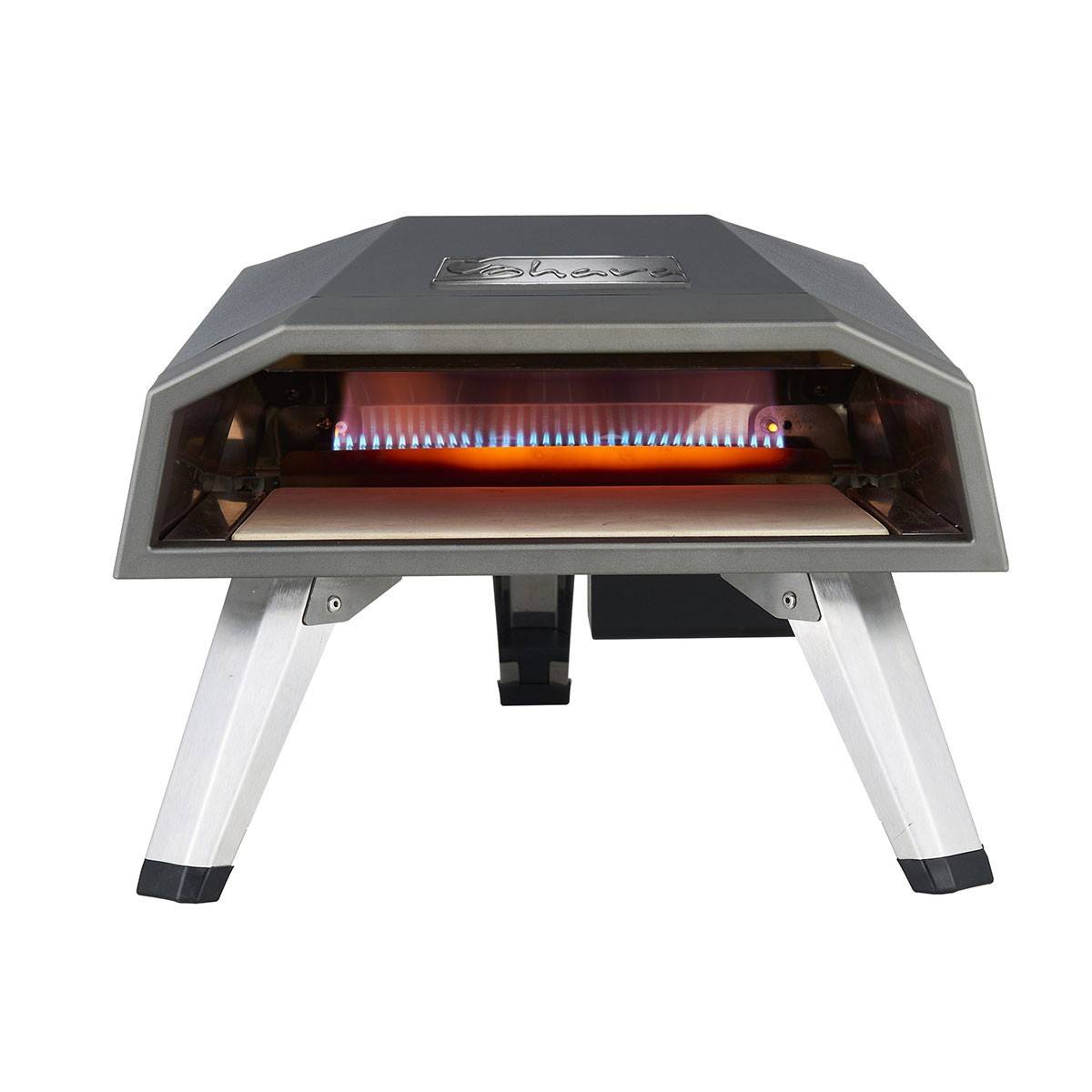 Four a pizza gaz 4400W Cuisson 3 min 450°C + Tuyau à gaz Prémonté Allumage piézo Garantie 5 ans SAHARA - Imagen 2