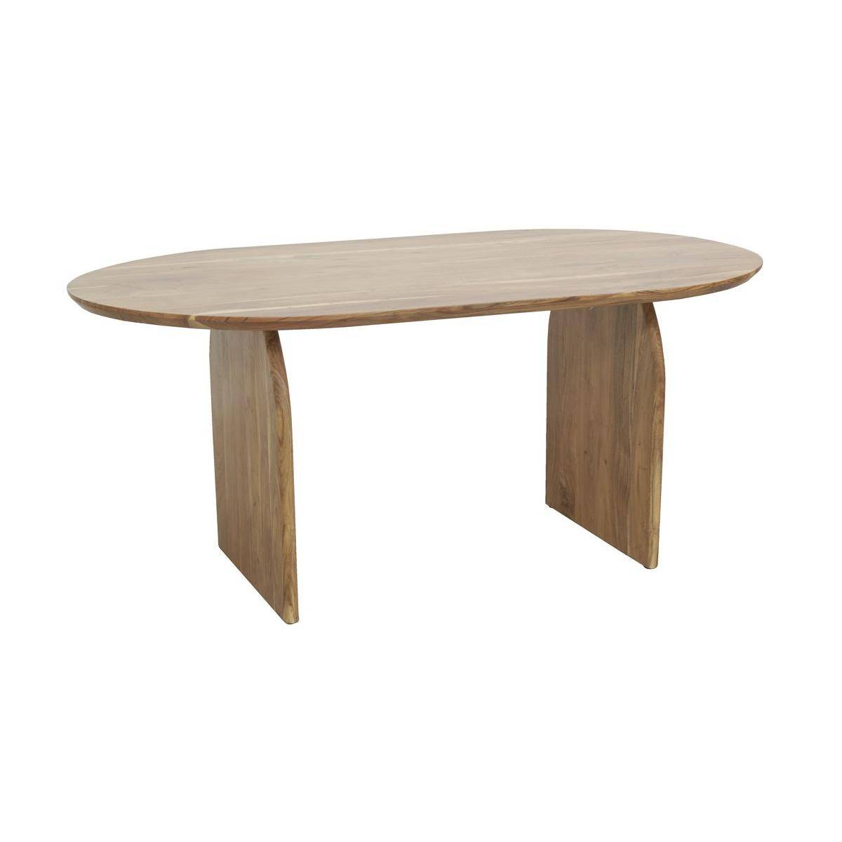 Aubry Gaspard - Table ovale en acacia - Imagen 1
