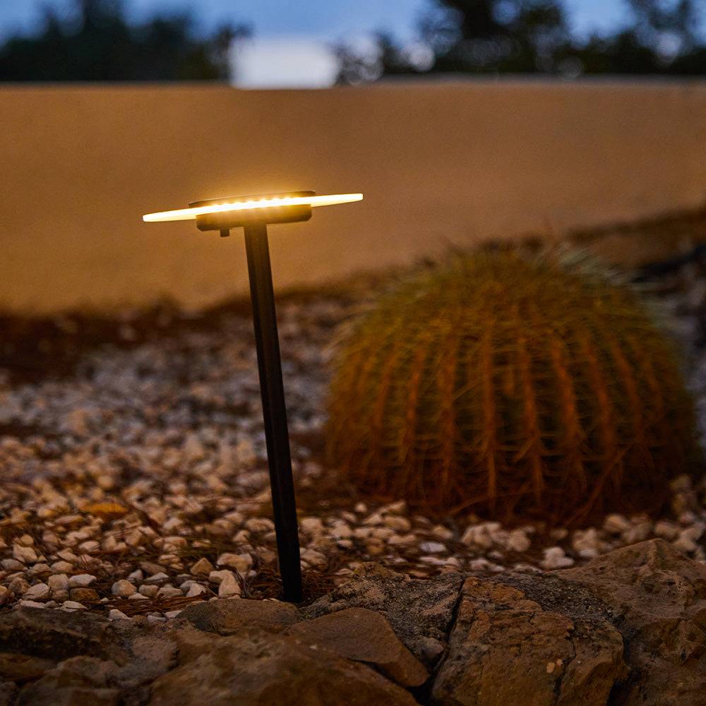 Lumisky - 2 Balises solaires à piquer UFO H35cm - Imagen 3