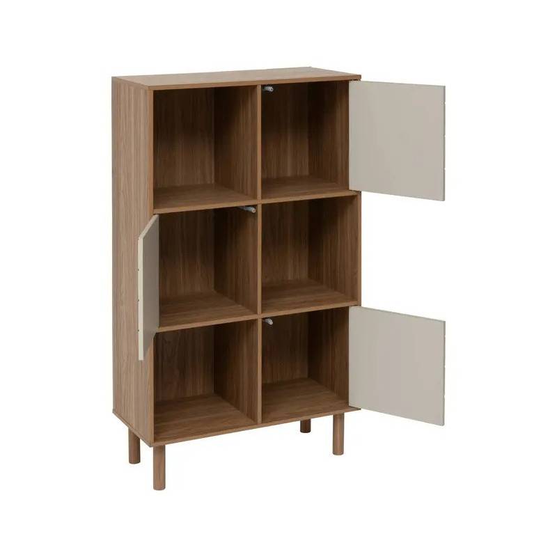 Etagère 6 cases 3 portes Mix'n'Match MDF 5five - Image 2