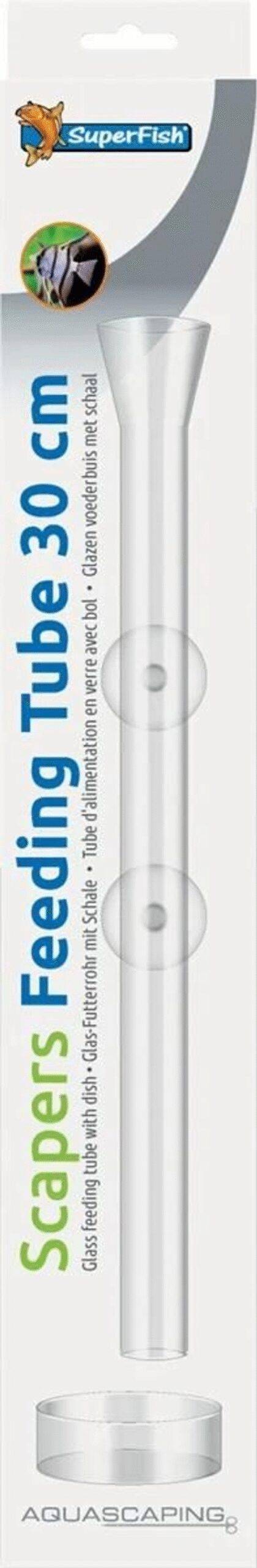 Superfish - Tube d'alimentation aquarium verre 30 cm - SUPERFISH