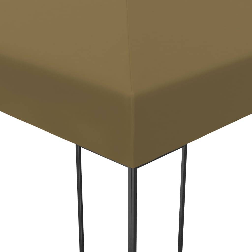 Tonnelle Aluminium Taupe avec LED 3 x 4 x 2.7 m - PANGIVO - Image 6