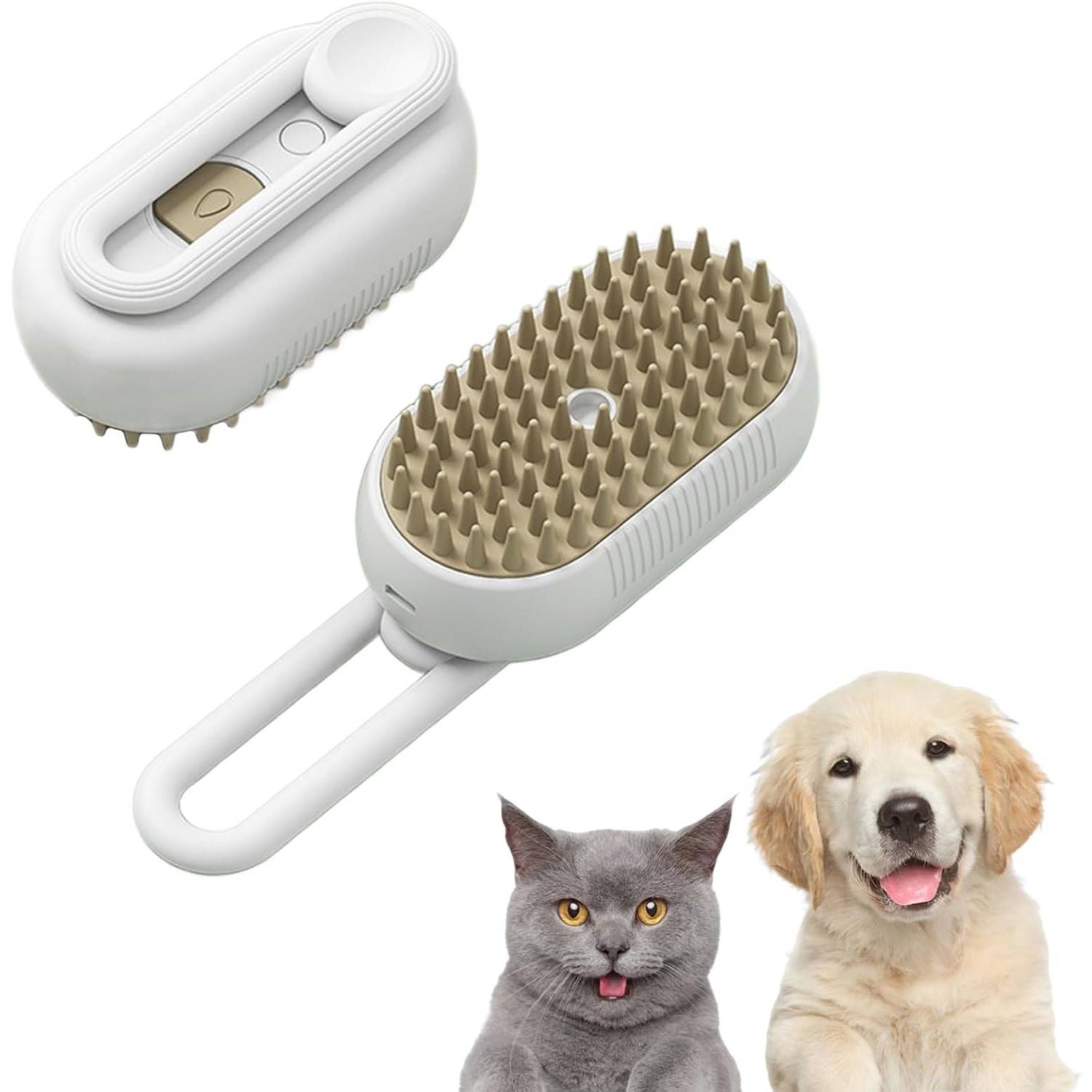 DtopbuyAge - Brosse Vapeur - 3 en 1 pour Chats/Chiens DtopbuyAge - Image 1
