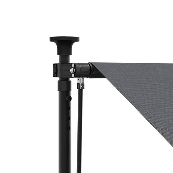 Store Banne de Fenêtre Manuel Cadre Acier et Toile Anti-UV pour Patio Anthracite 400x150 cm – ComfortXL Outdoor Living - Image 8