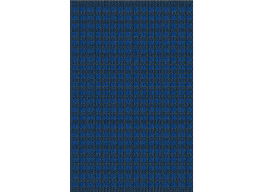 Proloisirs - Tapis d’extérieur pour salon détente ou repas bleu/graphite 240 x 150 cm PROLOISIRS