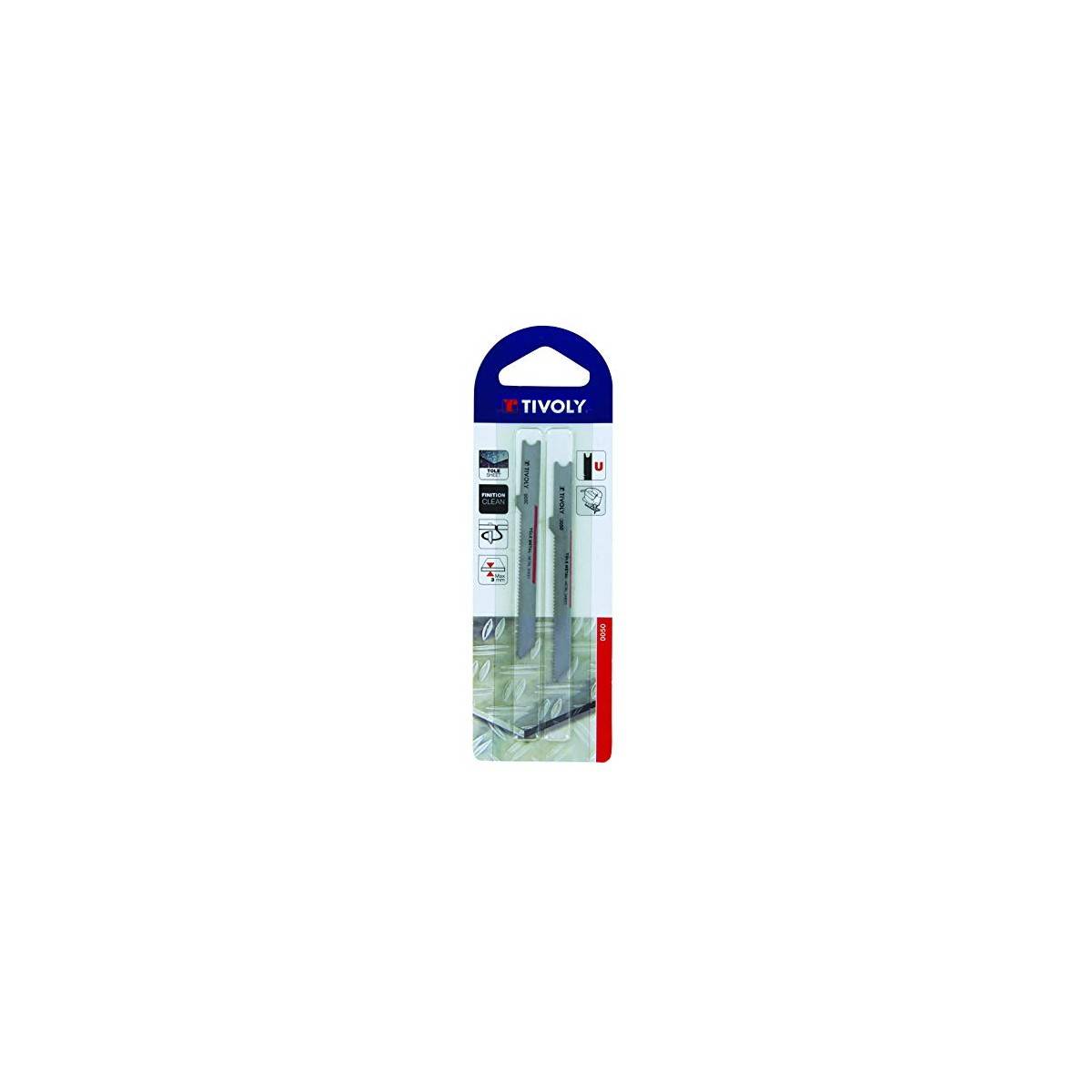 Tivoly - lot de 2 Lames de scie sauteuse pour métal XT505320050 Lot de 2 attaches U TIVOLY