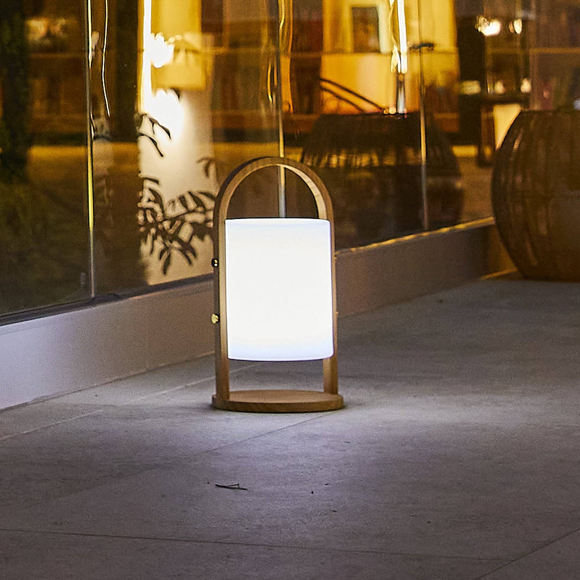 Lumisky - 2 Lanternes sans fil LED WOODY H37cm - Imagen 3
