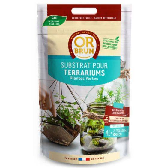 Or Brun - Or brun - Terreau pour terrarium - 4L - Imagen 1